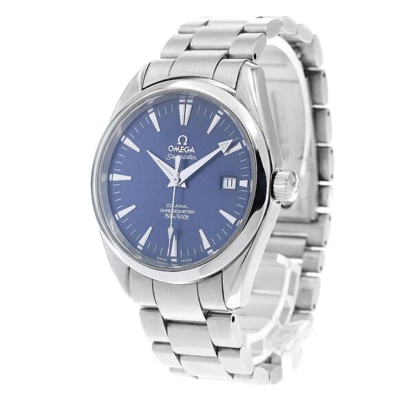 OMEGA Seamaster Aqua Terra 2503.80 Date Navy Dial Automatic Men's Watch_893712 - Picture 1 of 6